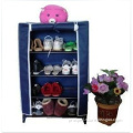 Pop Up Fabric Non Woven Shoes Racks